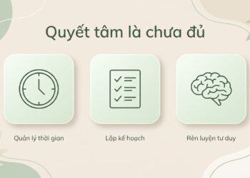 Điều kiện cần thiết để thay đổi bản thân – Quyết tâm là chưa đủ